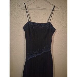 VTG 90's Y2K Jump Gown 7/8 Dark Fairy Witchy Goblin Dress Dance Tulle Maxi